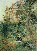 Edouard Manet Corner of the Garden at Bellevue oil painting reproduction
